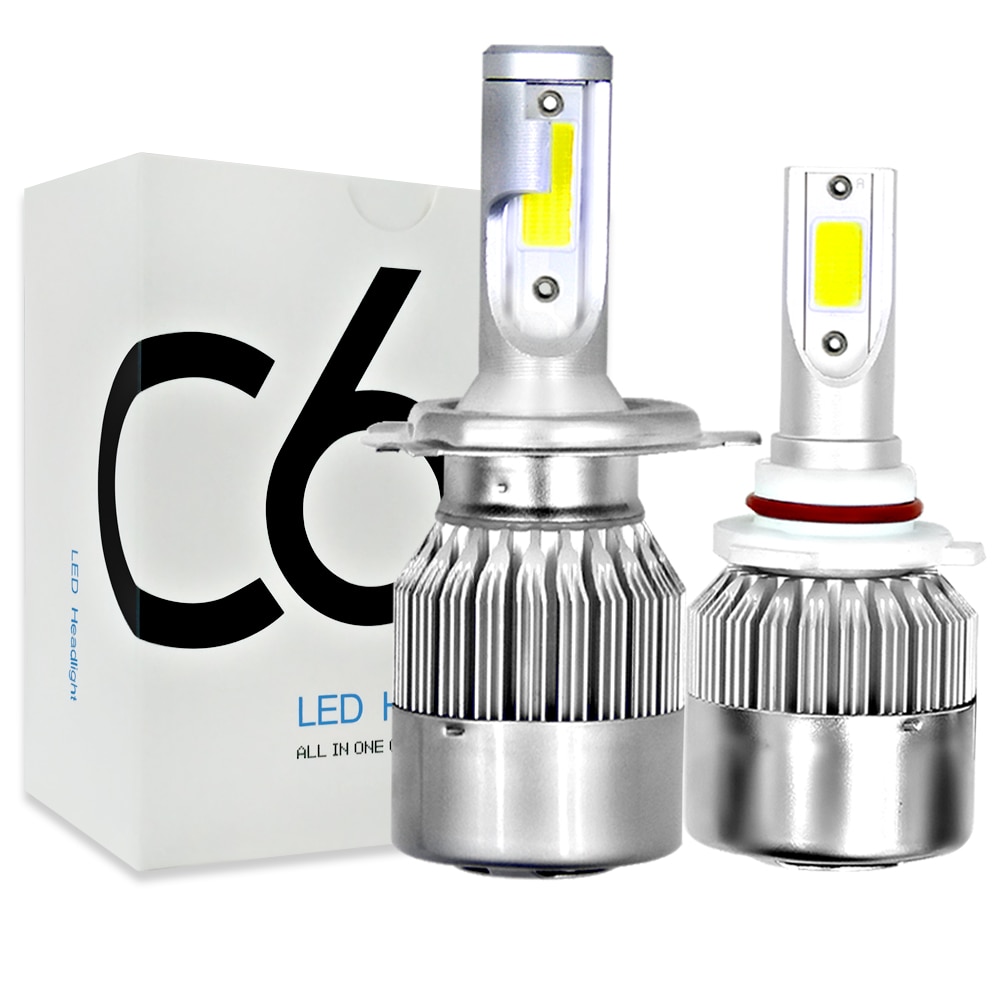 COOLFOX C6 LED H1 H3 H4 LED H7 H8 H9 H11 H13 9004..